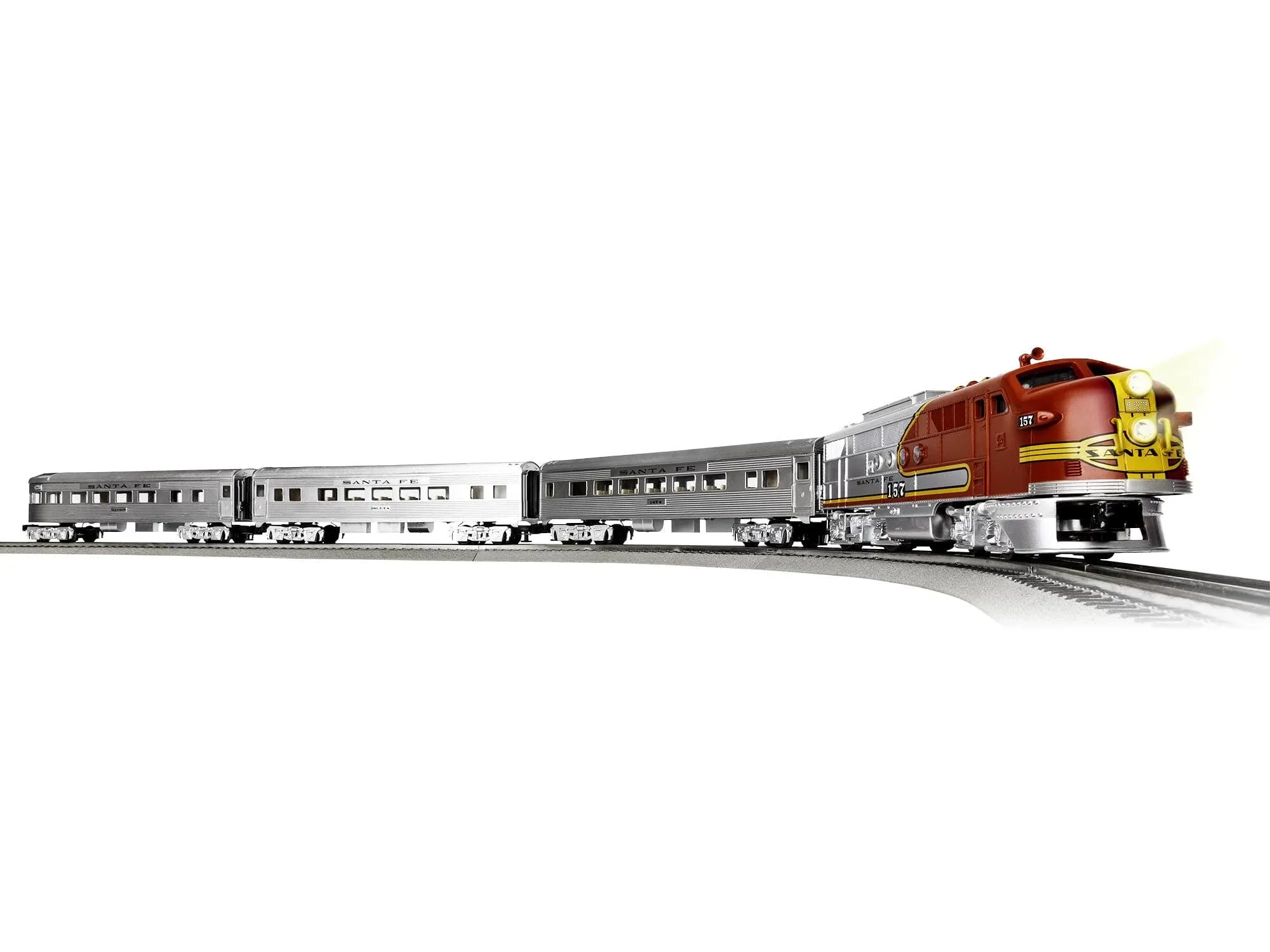 Lionel Santa Fe Super Chief LionChief Bluetooth 5.0 Train Set