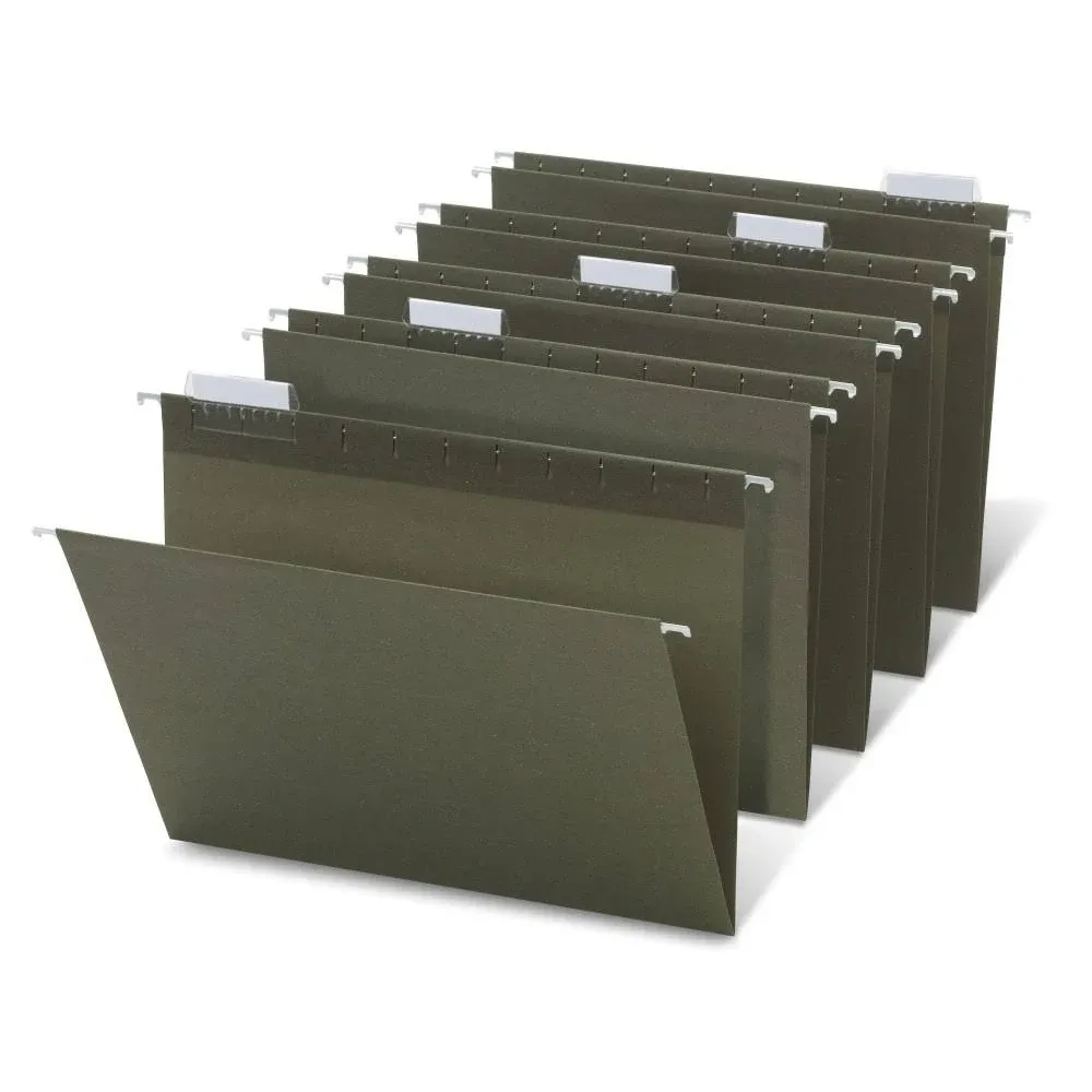 Office Depot Brand Hanging Folders, 1/5 Cut, 50-Pack