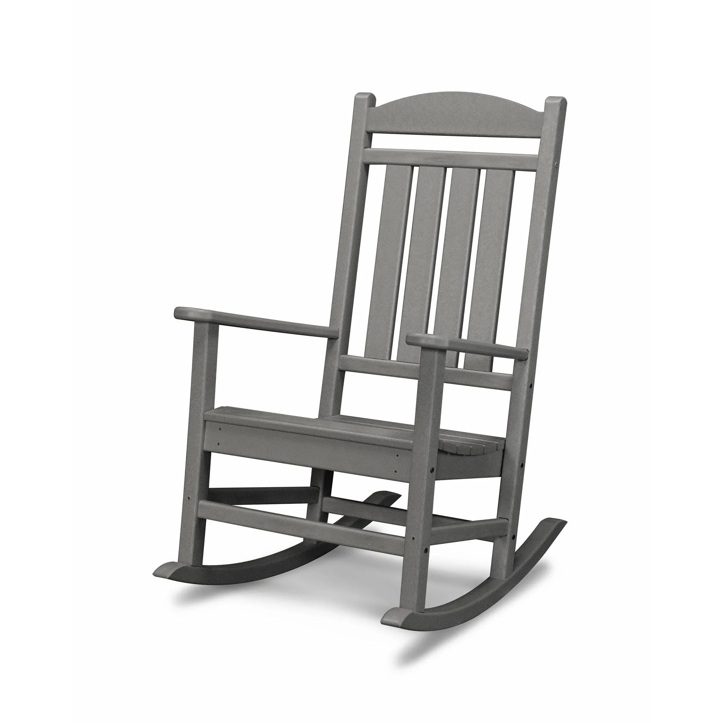 POLYWOOD Presidential Rocking Chair - Slate Grey