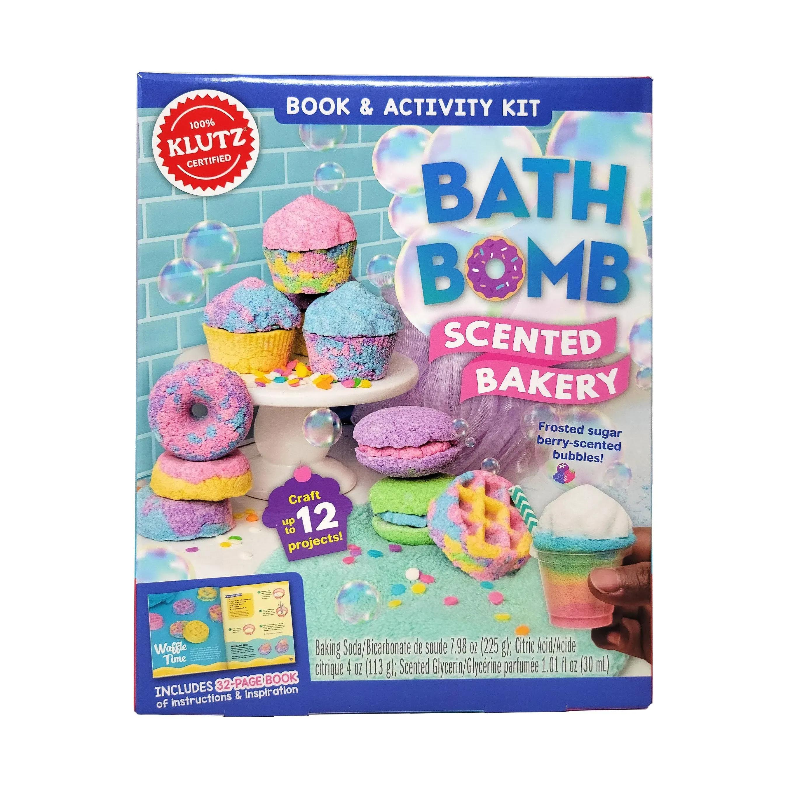 Klutz Bath Bomb Scented Bakery Craft Kit