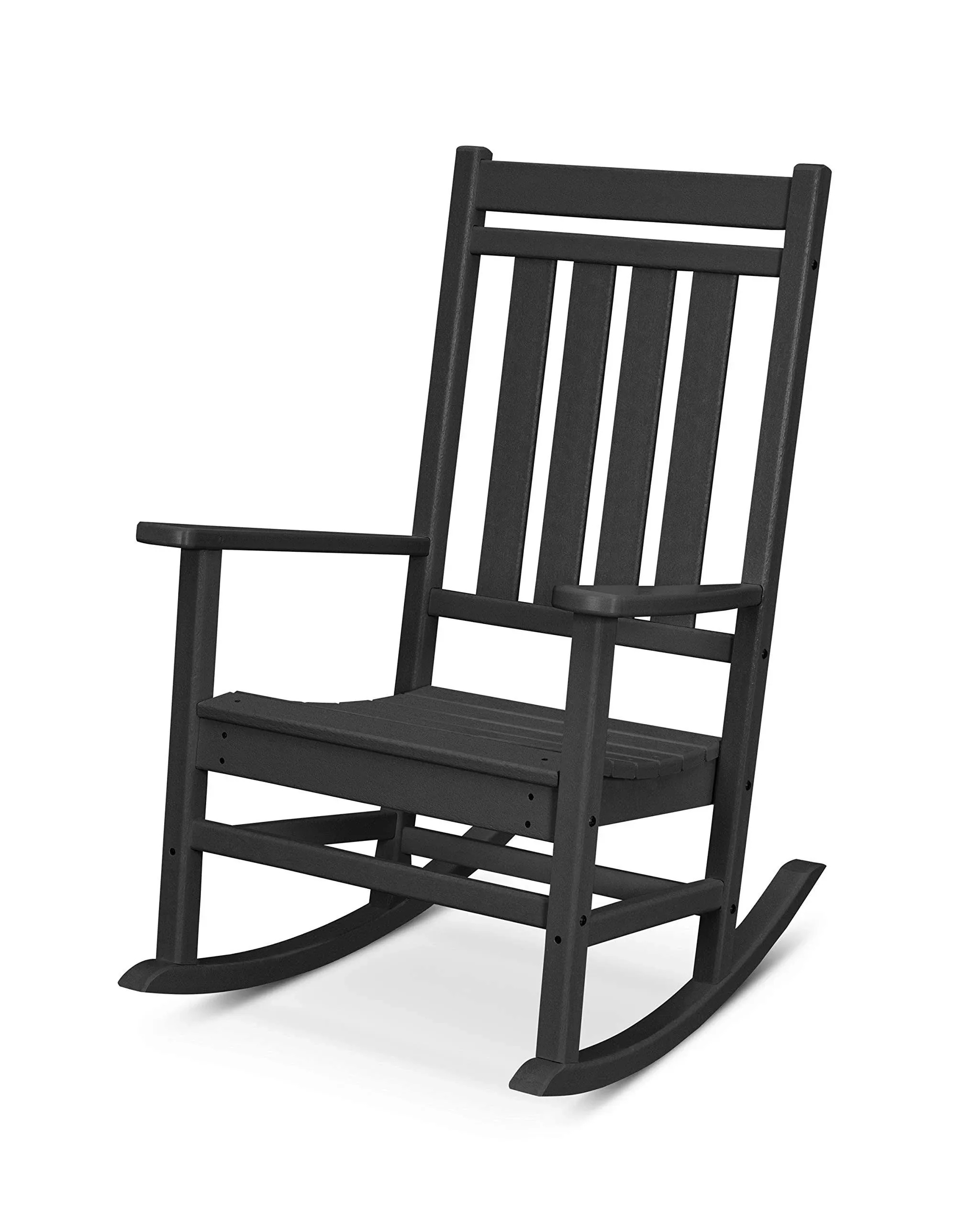 POLYWOOD Estate Rocking Chair - Black