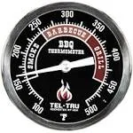 BQ300 Barbecue Thermometer 3 inch black dial with zones 4 inch stem 100/500 d 