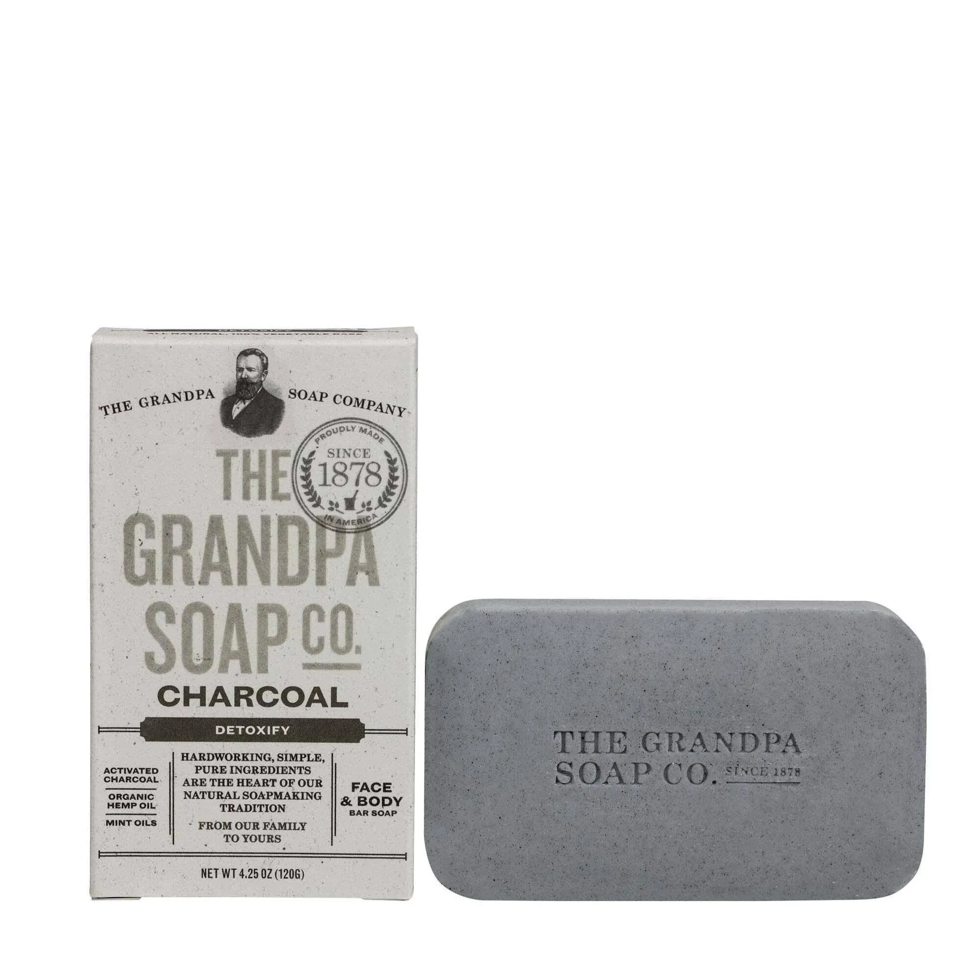 Grandpa Soap Co. Charcoal Soap 4.25 oz Bar(S)