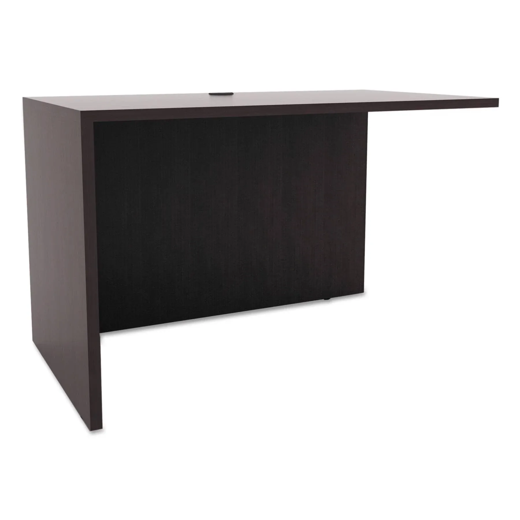 Alera Valencia Series Reversible Return/Bridge Shell, 42w x 23.63d x 29.5, Espresso