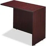 Alera® Alera Valencia Series Reversible Return/Bridge Shell, 42w x 23.63d x 29.5h. Mahogany (ALEVA354224MY)