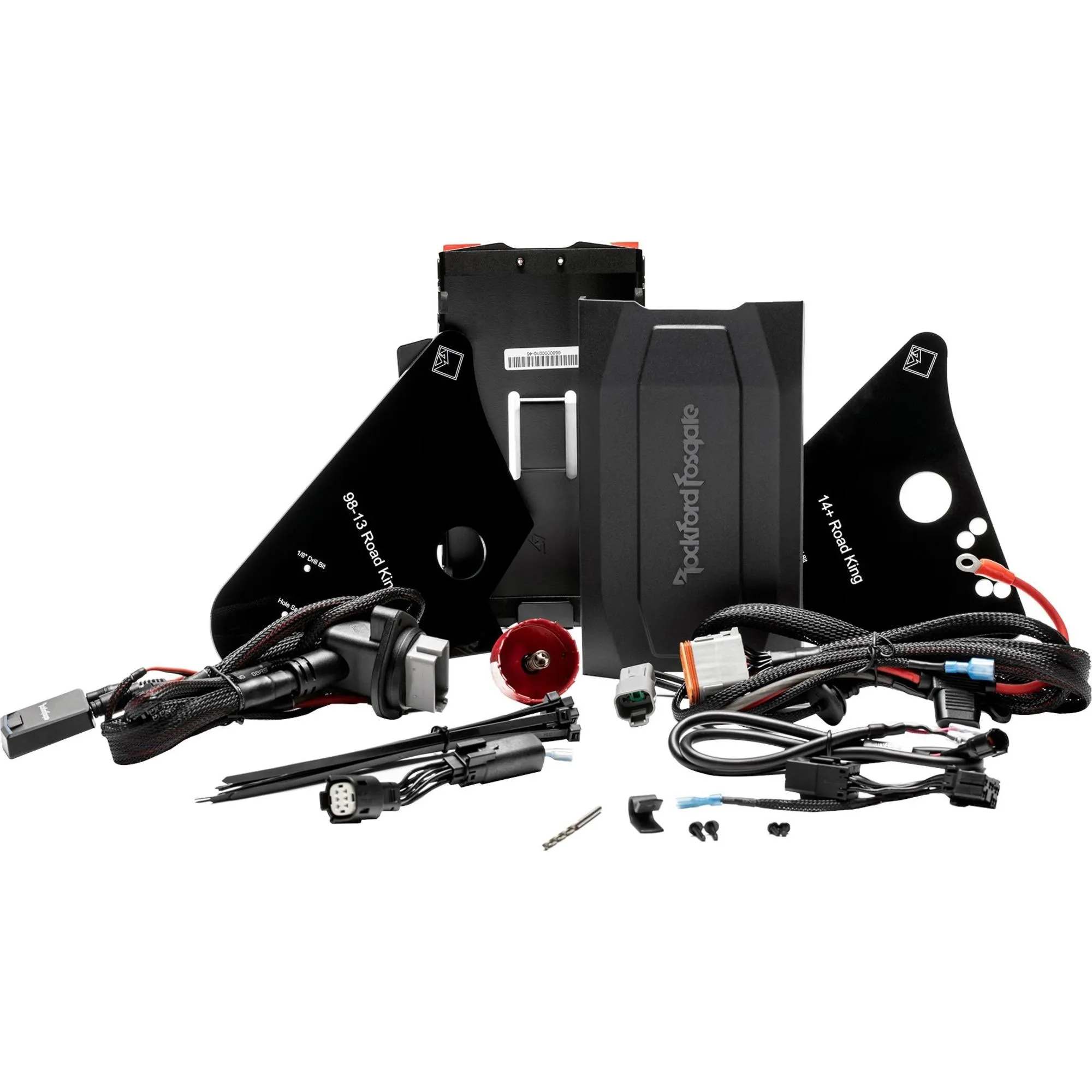 Rockford Fosgate RFK-HDRK 1998+ Harley Davidson Road King Amp Wiring Kit