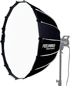 Fsp90 Portable Deep Parabolic Softbox, 90Cm 35.4 Inch For Fl125D Fl125B Fl225D