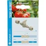 Blumat 8mm Shutoff Valve for Blumat Watering Systems | Garden Line Purge and Shut Off Valve for Blumat Water Hose | Blumat Garden Accessory Connect to SuperFlex Hose