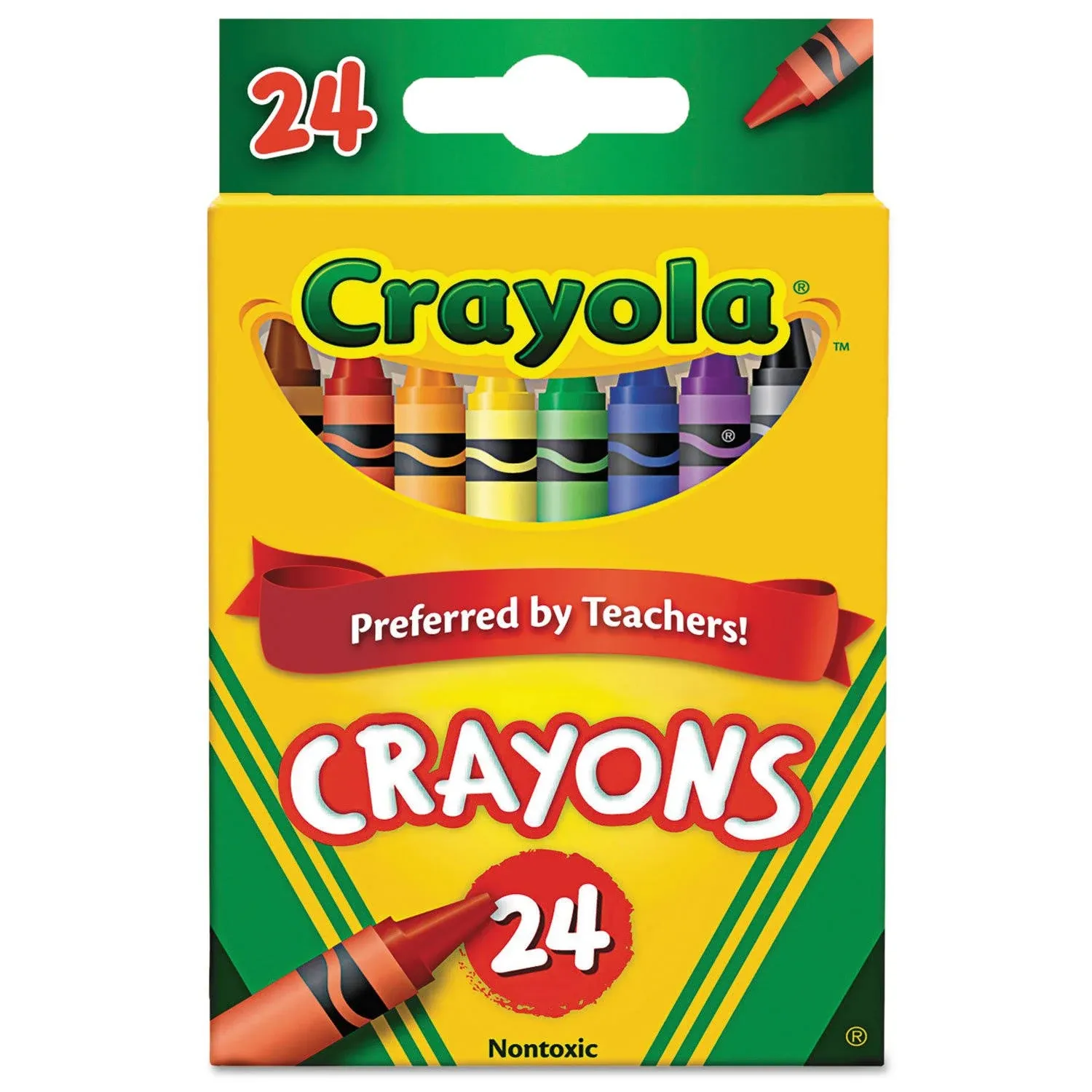 Crayola Crayons, Assorted, 8ct. - 1 Pkg