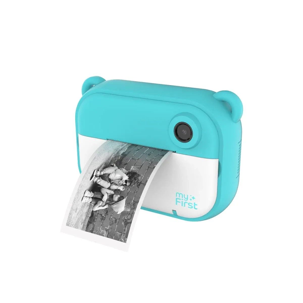 myFirst Insta 2 - New, Hybrid Camera, 12MP Instant Print, Accessories Included, Inkless, microSD - Blue