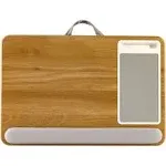 Lapgear Home Office Pro Lap Desk, Oak Woodgrain, Size: Pro w/Wrist Rest