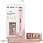 Finishing Touch Flawless Salon Nails Kit, Electronic Nail File and Full Manicure and Pedicure Tool