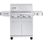 24367 Stainless 4-Burner Propane Gas Grill