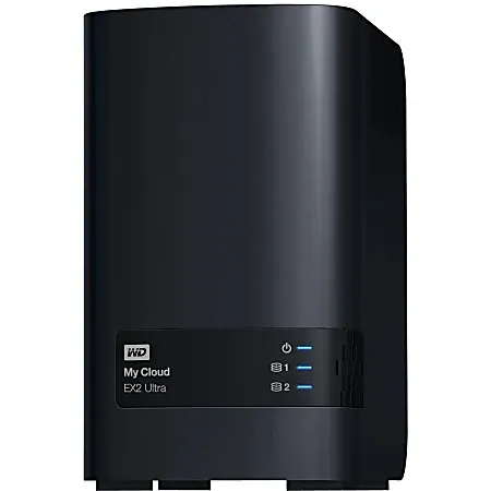 WD 4TB My Cloud EX2 Ultra Network Attached Storage - NAS - WDBVBZ0040JCH-NESN