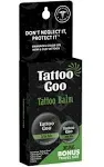 Tattoo Aftercare Goo Balm  1x 3/4 oz 1x .33 oz Travel Size Tins Natural