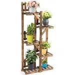 5-Tier Wood Flower Rack Plant Stand