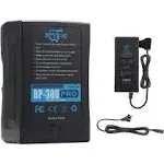 REYTRIC Upgrade 300Wh(20400mAh<wbr/>) V Mount/V-Lock Battery with Upgrade 5A Output...