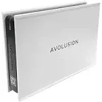 Avolusion Mini pro-5x USB 30 Portable External Gaming PS4 Hard Drive - White Pre-Formatted - 2 Year Warranty 1TB