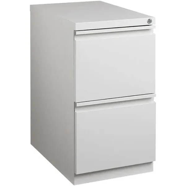 WorkPro 23"D Vertical 2-Drawer Mobile Pedestal File Cabinet HID