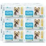 Paw Inspired Ultra Protection Female Disposable Dog Diapers Bulk