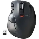 ELECOM Wireless Mouse Trackball 6 Button Black M-XT3DRBK from Japan