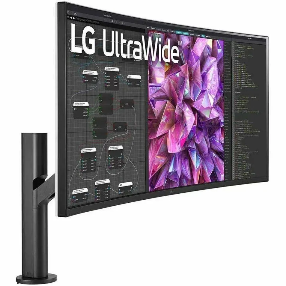 LG 38BQ88C-W 38" Wqxga Curved Screen LCD Monitor - 21:9