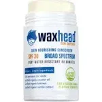 Waxhead Zinc Oxide Sunscreen Stick - Reef Safe Sunscreen, Baby Sunscreen, Zinc Sunscreen Natural, Sensitive Skin, Safe Sunscreen, Tattoo Sunscreen (3.7oz)