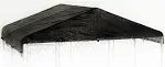 Lucky Dog 10'W x 10'L Replacement Kennel Cover - Black