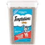 Whiskas Temptations Classic Treats for Cats Tempting Tuna Flavor 6.3-oz. Pouch