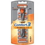 BIC Hybrid Razor 6ct