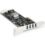 StarTech.com 4 Port PCI Express SuperSpeed USB 3.0 Card Adapter w PEXUSB3S