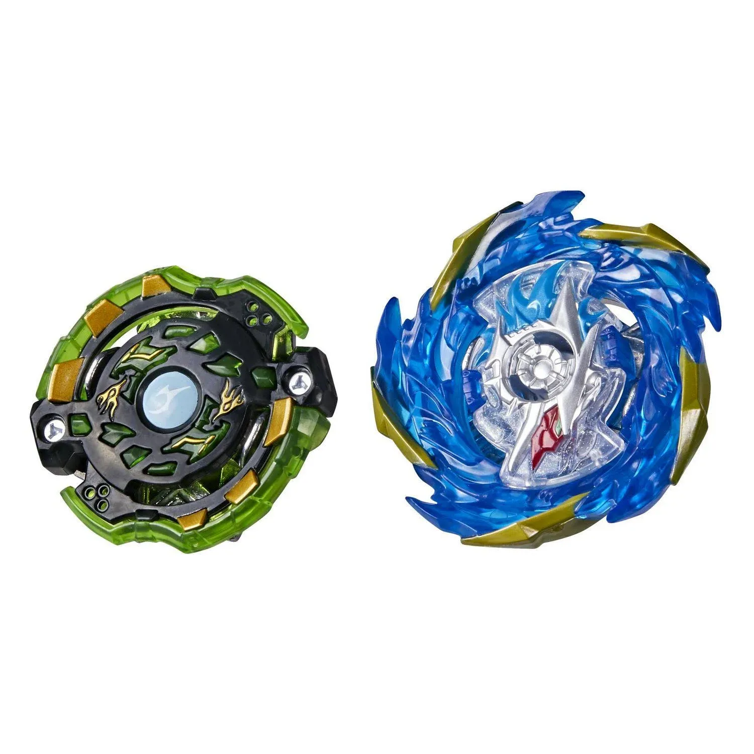 Beyblade Burst Surge Speedstorm Evo Helios Blazebringer vs. Jormuntor J6 Tops