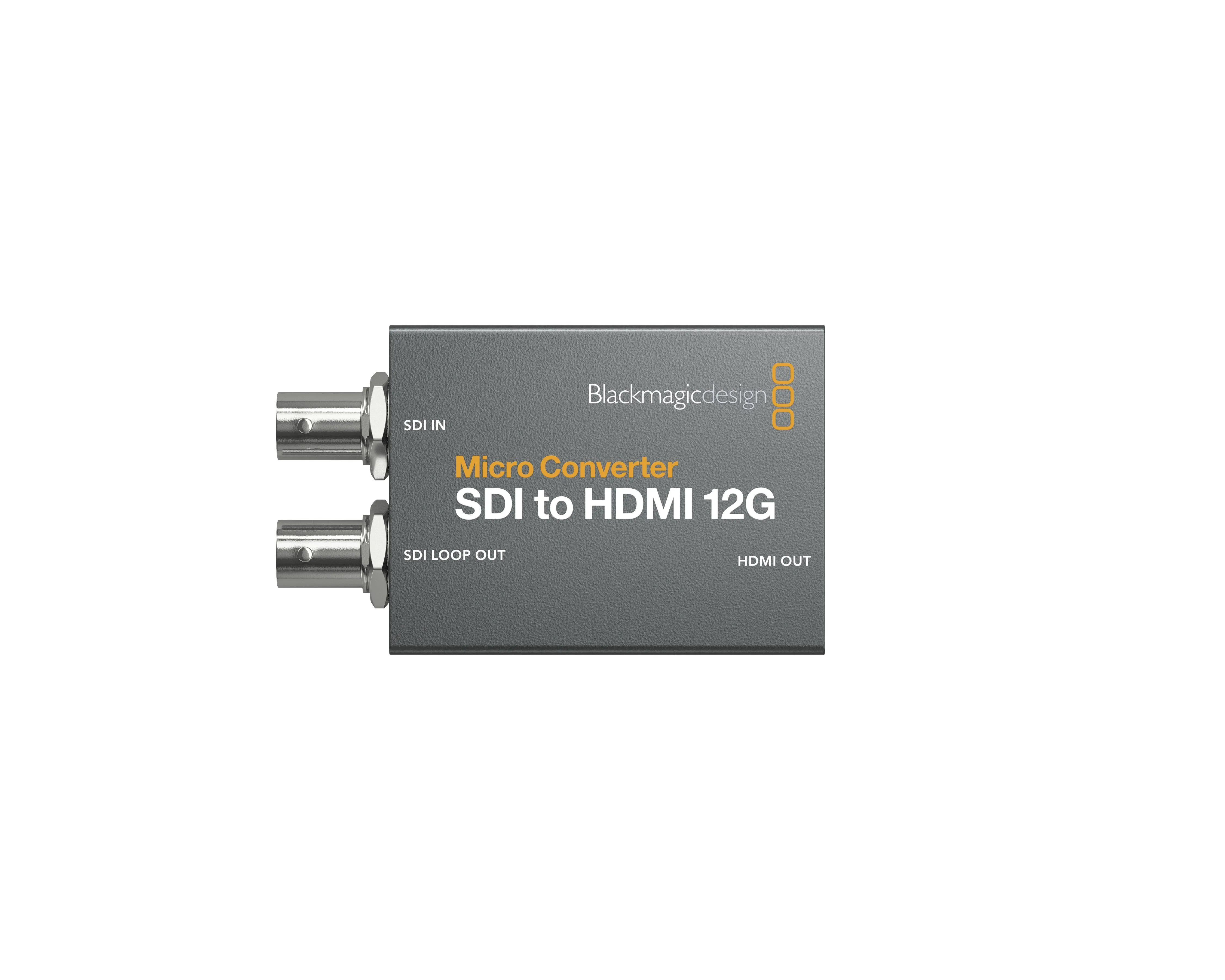 Blackmagic Design Micro Converter SDI to HDMI 12G PSU