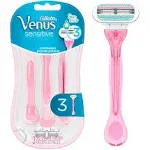 Venus Sensitive Disposable Razors for Women, 12 ct.