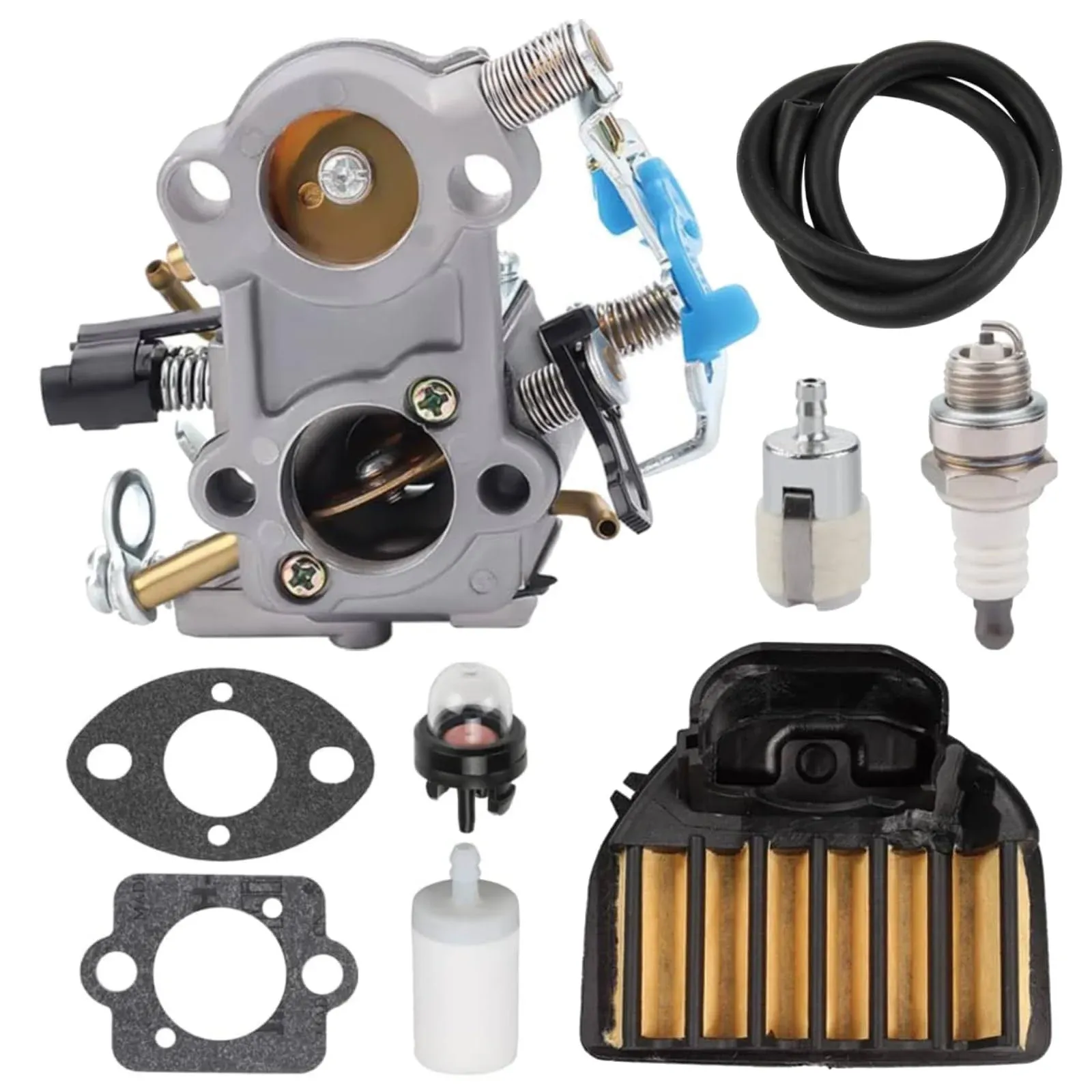 WTA29 Carburetor + Air Filter For Husqvarna 455 460 Rancher Jonsered CS2255