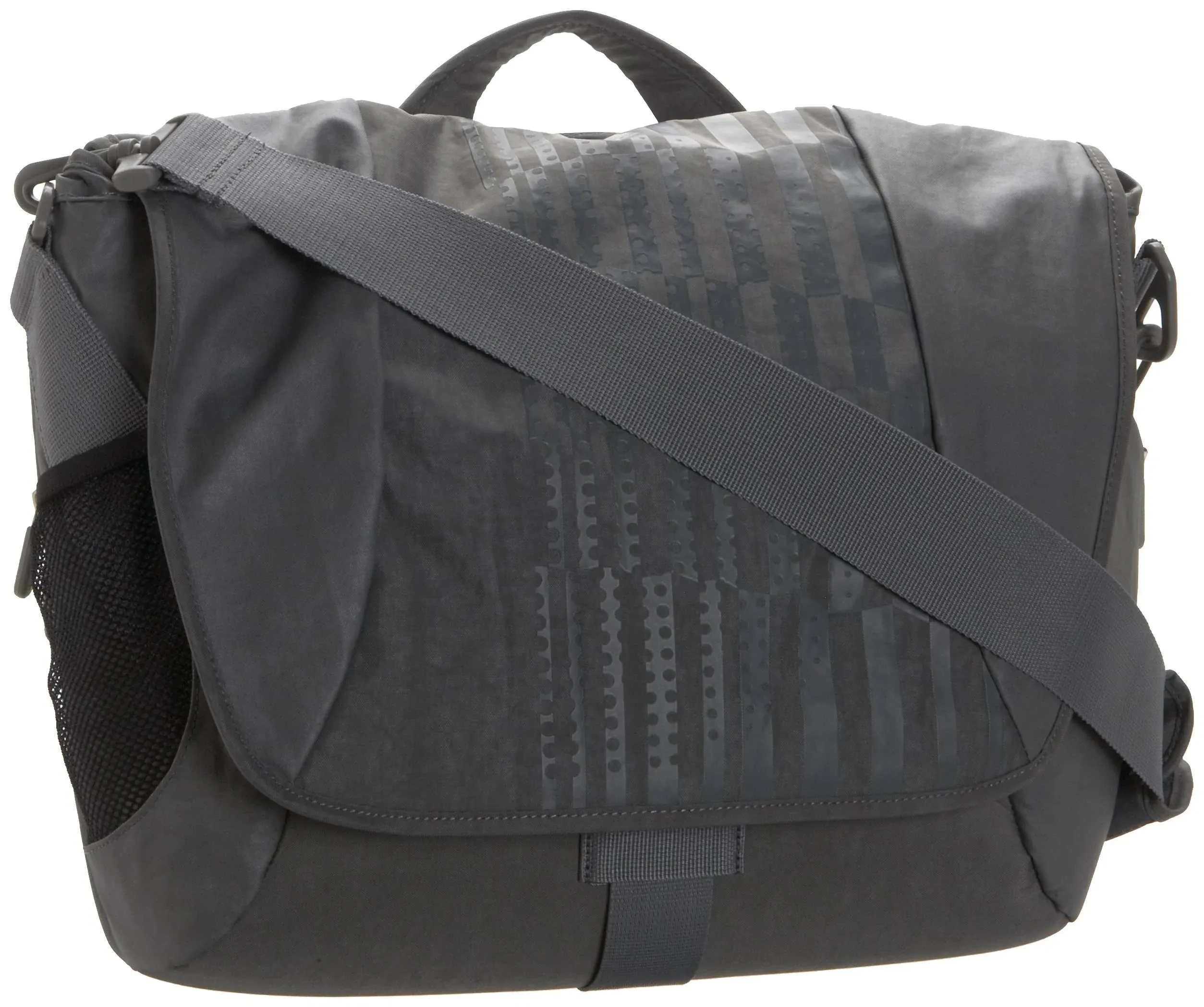 Ranipak Luggage Ranipak 16-Inch Graphic Padded Laptop Messenger Bag, Gray