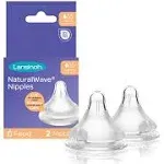 Lansinoh NaturalWave Flow Nipples