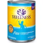 Wellness Complete Health Natural Grain Free Chicken & Herring Pate Wet Canned Cat Food - 3 oz, Case of 24