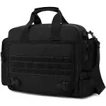 CamGo Tactical Briefcase 14 inch Laptop Messenger Bag Military Style Shoulder Bag Handbag for Men