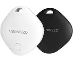 ANNNWZZD Tags 2 Pack Air Tracker Item Finders with Apple Find My (iOS Only) T...