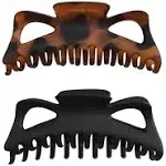 Kitsch Recycled Plastic Jumbo Classic Claw Clips (2 Pack)