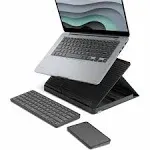 Logitech Casa Pop-Up Desk Kit - Classic Chic