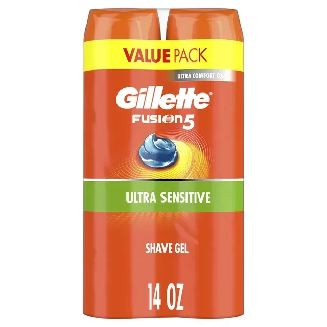 Gillette Fusion5 Ultra Sensitive Shave Gel, 7oz (Pack of 6)Gillette Fusion5 Ultra Sensitive Shave Gel, 7oz (Pack of 6)