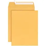 Office Depot Brand Manila Catalog Envelopes, 9" x 12", Clean Seal, Brown Kraft, Box of 100