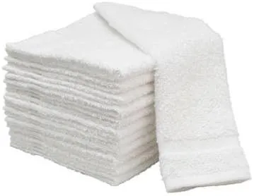 15X25 White Hand Towels 100% Cotton 60-Pack Salon Towels - Gym Towels (5-Dozen) by Towelsupercenter (24, 16x27)