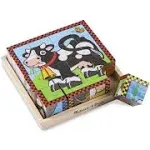 Melissa & Doug Cube Puzzle- Farm