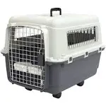 Sportpet Designs Plastic Dog Iata Airline Approved Kennel Carrier