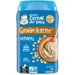 Gerber Single-Grain Oatmeal Baby Cereal, 8 Oz (Pack of 6)