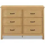 DaVinci Charlie 6-Drawer Double Dresser - Honey