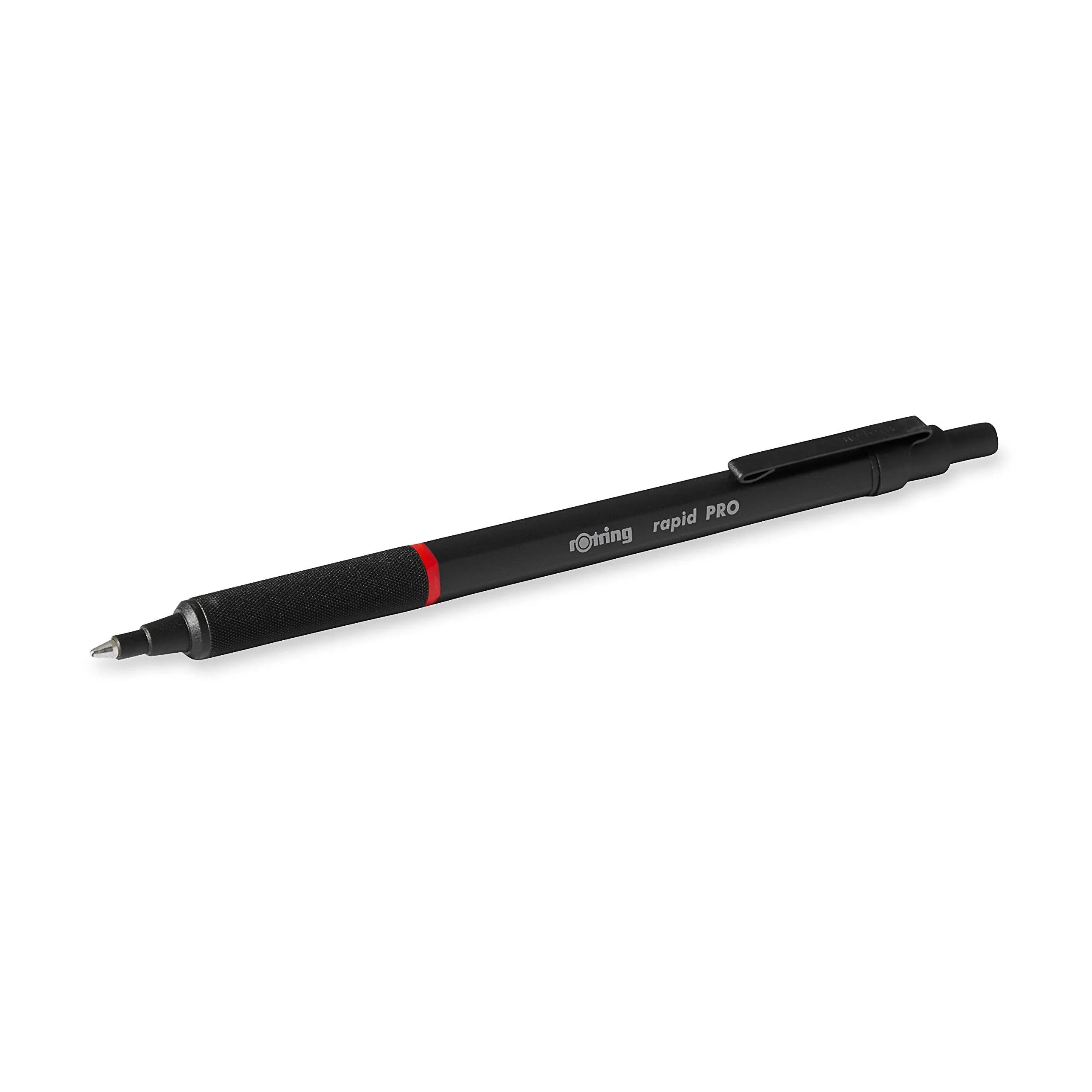 Rotring Rapid Pro Ballpoint Pen - 1.0 mm - Black Body - Blue Ink